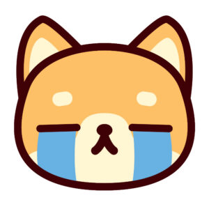 Weinender Manga-Tanuki